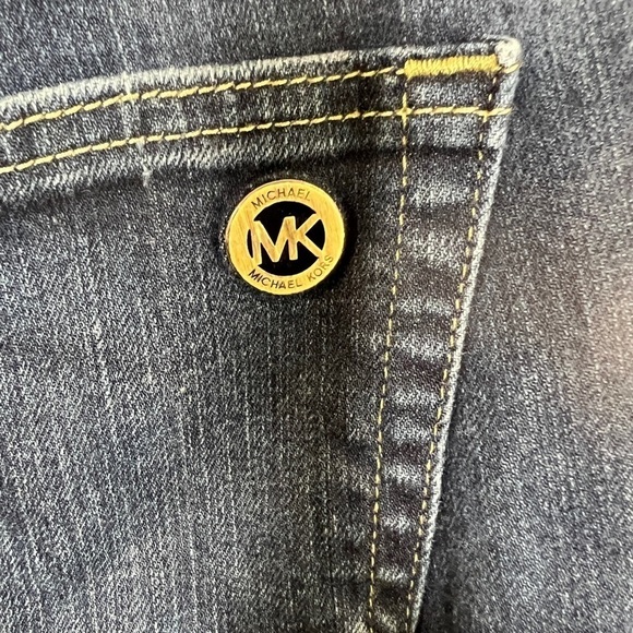 Michael Kors Dark Wash Bootcut Jeans Womens 6S Casual Outdoor Walking Blue - Picture 2 of 8